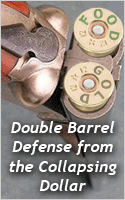 Double Barrel Defense from the Collapsing Dollar
