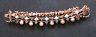 VICTORI AN  PIN 14K GOLD Persian Turquoise Seed Pearls