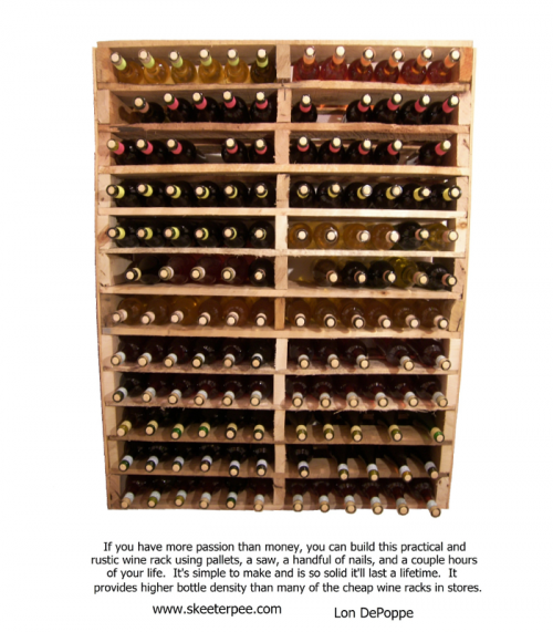 Do It Yourself Wine Rack